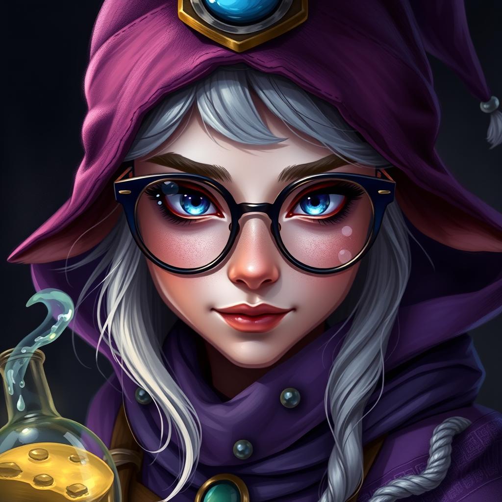 Positivity in alchemist attire.